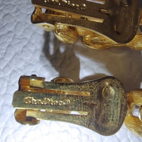 CHRISTIAN DIOR vintage earrings EUC - Picture 9 of 9